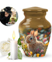 Bunny Engravable Urns For Human Ashes - Rabbit Large Cremation Urns