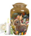 Bunny Engravable Urns For Human Ashes - Rabbit Large Cremation Urns