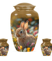 Bunny Engravable Urns For Human Ashes - Rabbit Large Cremation Urns
