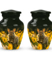 Bunny Rabbit Urn For Cremation - Rabbit Funeral Large Urns For Ashes