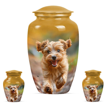 Large Urn With 2 Keepsake Urn