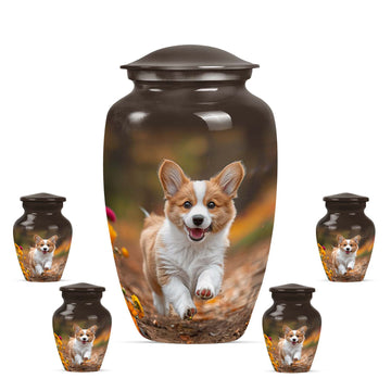 Large Urn With 4 Keepsake Urn