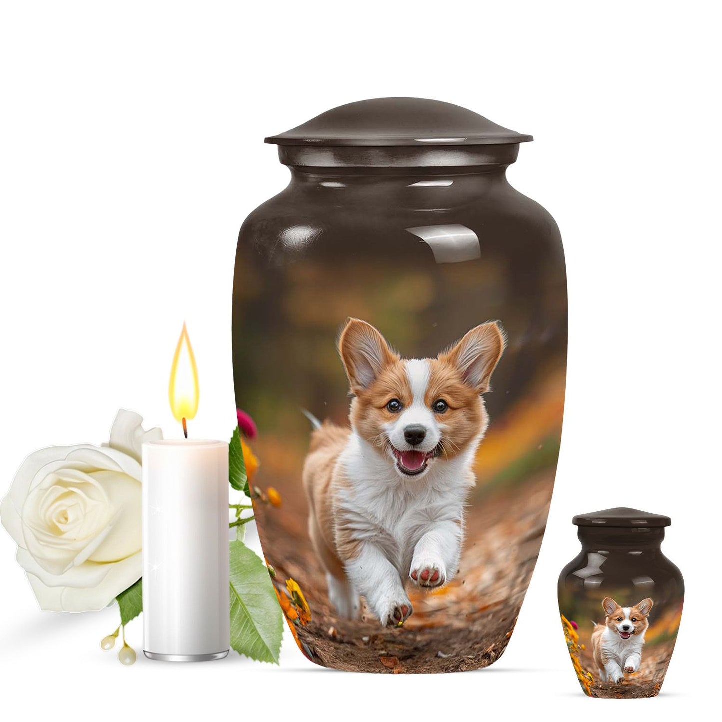 Personalized Dog Cremation Urn for Pet Ashes - Yatskia
