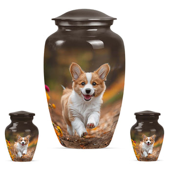 Large Urn With 2 Keepsake Urn