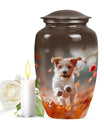 Cockapoo Pup Memorial Urn - Dog Urns Funeral Large Cremation Urns For Ashes