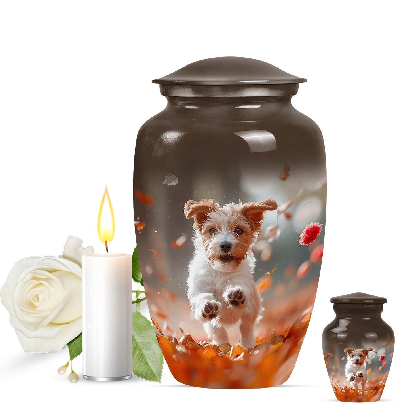 Personalized Dog Cremation Urn for Pet Ashes - Yatskia