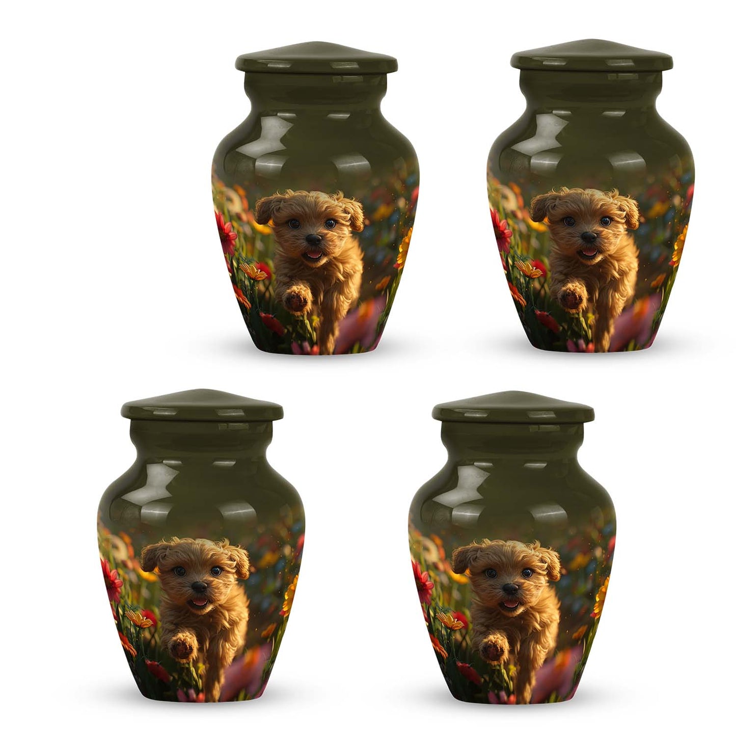 Personalized Dog Memorial Urn for Pet Ashes - Yatskia