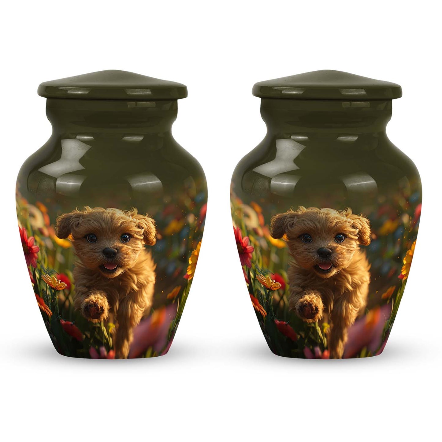 Personalized Dog Memorial Urn for Pet Ashes - Yatskia