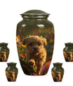 Golden Cockapoo Memorial Urn - Dog Large Urn Perfect Memorials For Pet