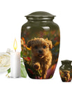 Golden Cockapoo Memorial Urn - Dog Large Urn Perfect Memorials For Pet