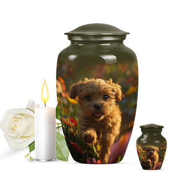 Large Urn With 1 Keepsake Urn