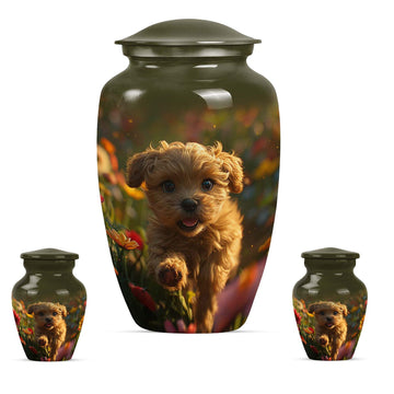 Large Urn With 2 Keepsake Urn