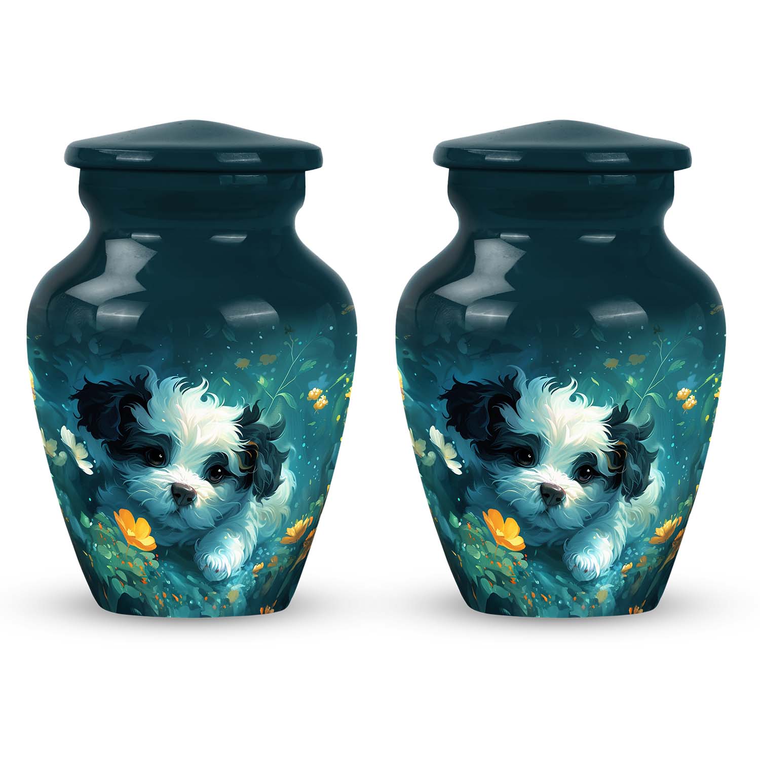 Shih Tzu Urn For Pet Dog Memorial - Cremation Urns For Pet Ashes