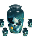 Shih Tzu Urn For Pet Dog Memorial - Cremation Urns For Pet Ashes