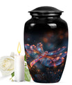 Cosmic Dragonfly Dance Urns - Dragonfly Urns for Large Funeral Urns