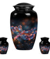 Cosmic Dragonfly Dance Urns - Dragonfly Urns for Large Funeral Urns
