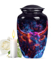 Mystical Horns Bull Funeral Urn For Men - Magical Bull Urns For Ashes