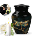Amber Dragonfly Ashes Urn For Women - Large & keepsake Urns For Female