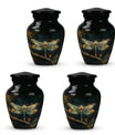 Amber Dragonfly Ashes Urn For Women - Large & keepsake Urns For Female