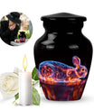 Cosmic Bunny Rabbit Memorial Urn - Funeral Cremation Urn For Ashes