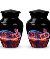 Cosmic Bunny Rabbit Memorial Urn - Funeral Cremation Urn For Ashes