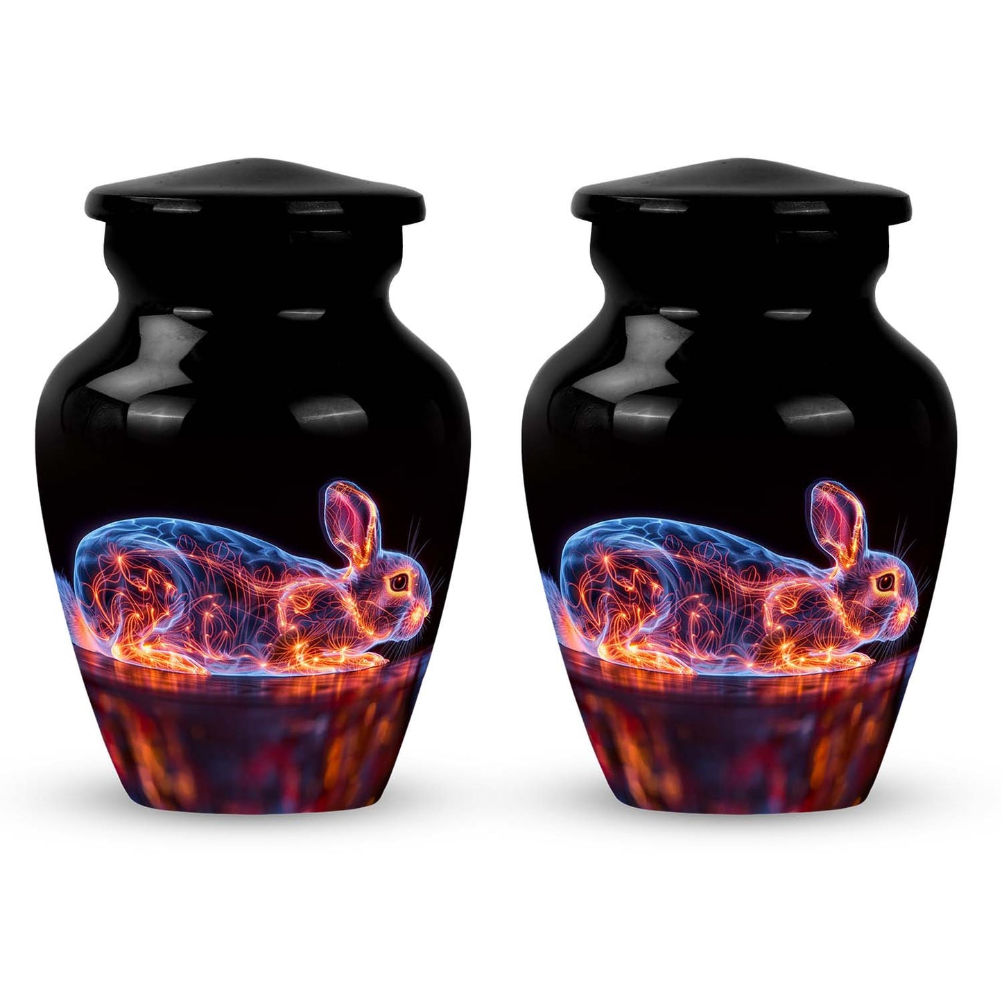 Personalized Rabbit Cremation Urn for Pet Ashes - 10-inch, 200 cu in - Yatskia