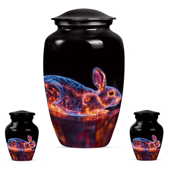 Large Urn With 2 Keepsake Urn