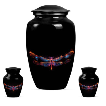 Large Urn With 2 Keepsake Urn