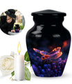 Glowing Dragonfly Ashes Memorial Urn - Cremation Urns For Ashes