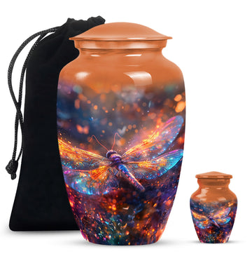 Large Urn With 1 Keepsake Urn