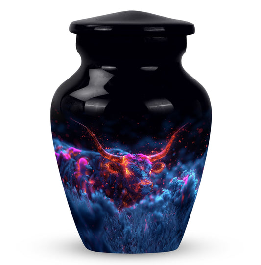 Personalized Bull Cremation Urn for Men - Yatskia