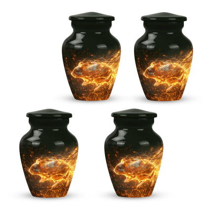Personalized Mouse Cremation Urn for Human Ashes - 10-inch, 200 cu in - Yatskia