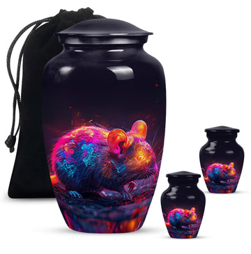 Large Urn With 2 Keepsake Urn