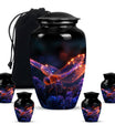 Cosmos Dragonfly Memorial Urn - Dragonfly Cremation Urn For Men