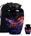 Cosmos Dragonfly Memorial Urn - Dragonfly Cremation Urn For Men