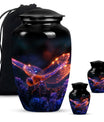 Cosmos Dragonfly Memorial Urn - Dragonfly Cremation Urn For Men