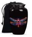 Starlit Dragonfly Urn For Women - Dragonfly Large Urn For Ashes