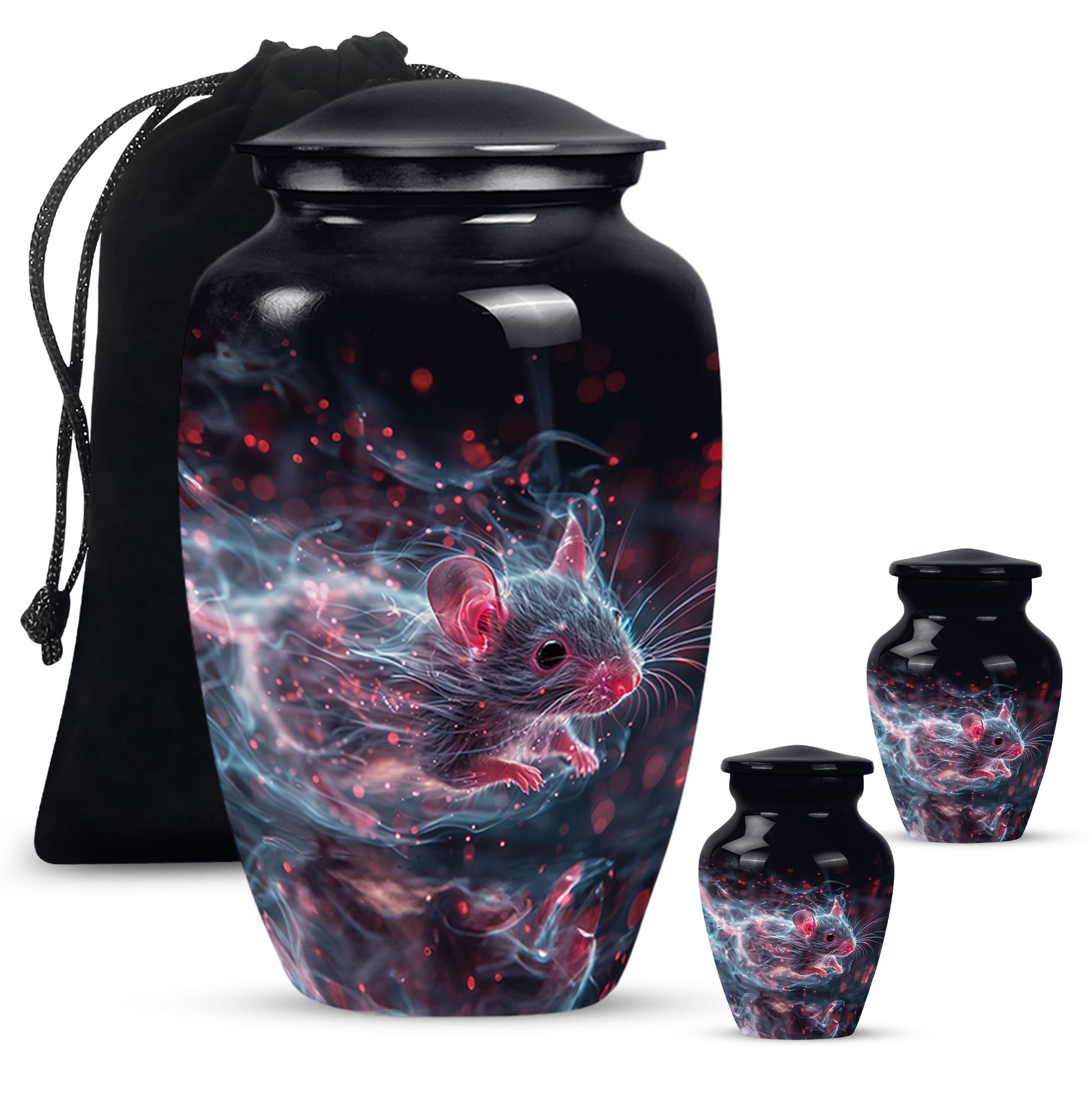 Mystical Nebula Mouse Urn - Mouse Urn Memorial For Men And Women