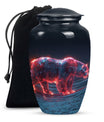 Sentinel Bear Urn For Cremation - Polar Bear Urn Memorial For Ashes