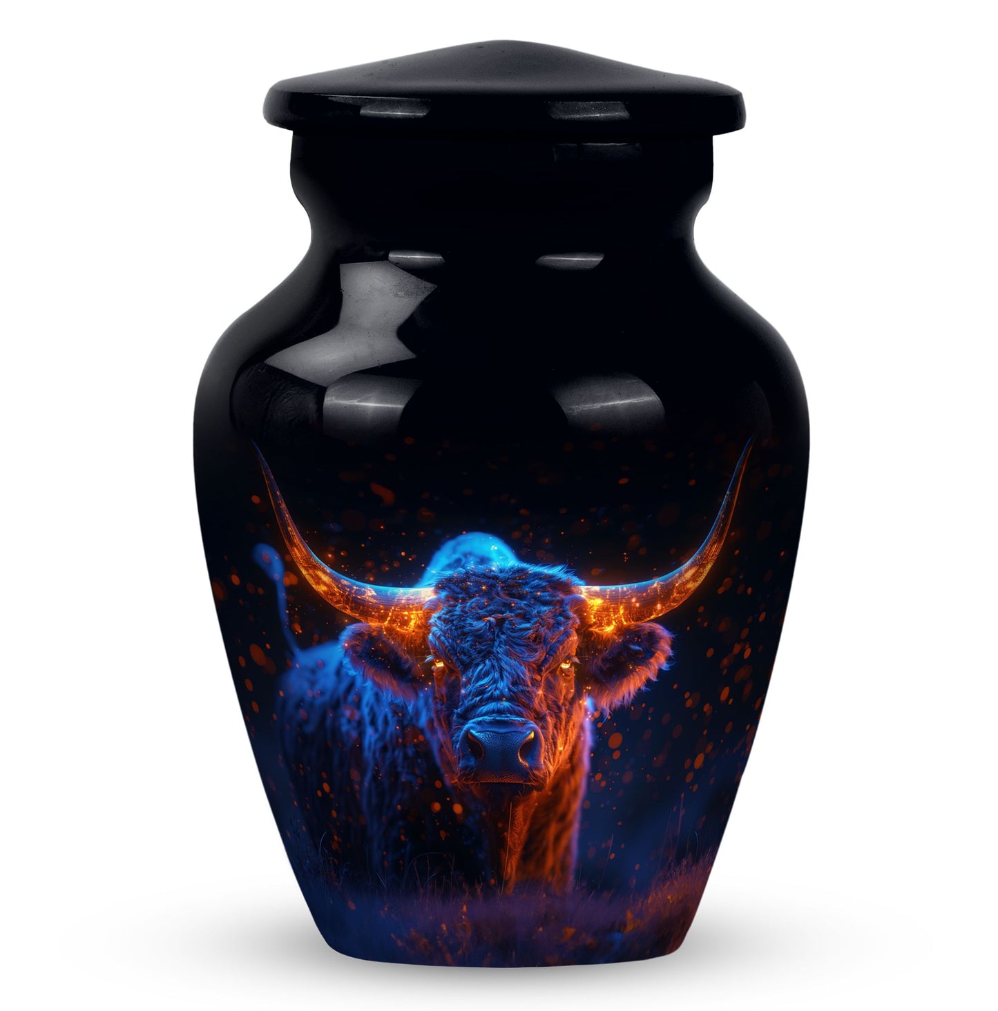 Personalized Artistic Cremation Urn for Human Ashes - 10-inch, 200 cu in - Yatskia