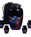 Ember Horns Yak Cremation Urn - Bull Memorial Ashes Large Urn