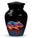 Cosmic Mouse Urn For Memorial - Rat Cremation Ashes Urn For Funeral