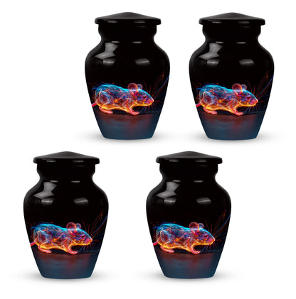 Personalized Mouse Cremation Urn for Human Ashes - 10-inch, 200 cu in - Yatskia