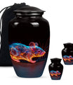 Cosmic Mouse Urn For Memorial - Rat Cremation Ashes Urn For Funeral