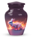 Fiery Bunny Rabbit Urn For Cremation - Fierce Bunny Urn For Ashes