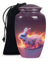 Fiery Bunny Rabbit Urn For Cremation - Fierce Bunny Urn For Ashes