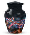 Fiery Dragonfly Keepsake For Ashes - Dragonfly Large Memorial Urn