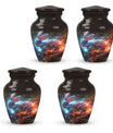 Nebula Blazing Rabbit Urn - Rabbit Cremation Urn For Men & Women