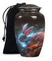 Nebula Blazing Rabbit Urn - Rabbit Cremation Urn For Men & Women
