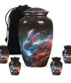 Nebula Blazing Rabbit Urn - Rabbit Cremation Urn For Men & Women